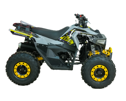 Квадроцикл бензиновый MOTAX GRIZLIK RAPTOR D125 желтый