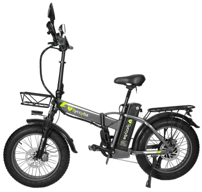 Электровелосипед SYCCYBA H1 (F10) 20AH серый