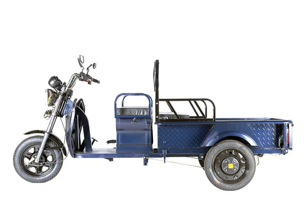 Грузовой электротрицикл Rutrike D1 1200 60V900W синий