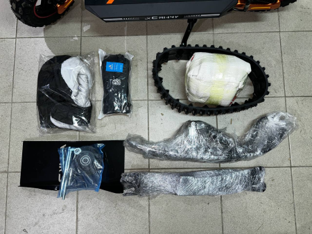 Зимний электросамокат-снегокат 2в1 Сянчу 25AH 48V