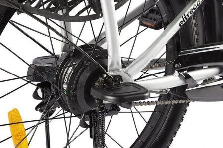 Велогибрид GREEN CITY e-ALFA Fat темно-серый