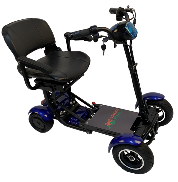 Трицикл GreenCamel Кольт 801 FAT (36V 15,6Ah 2x400W) кресло