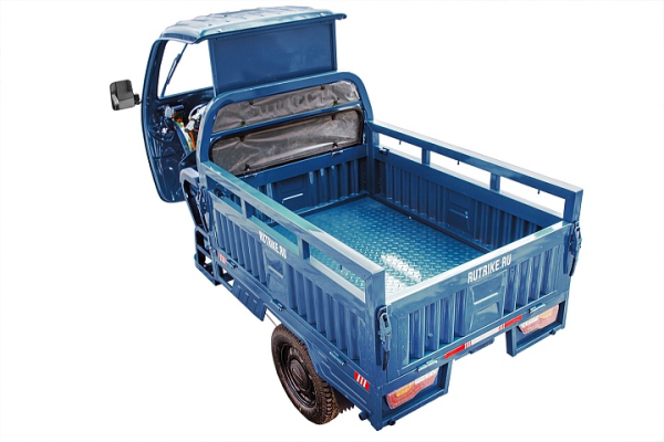 Грузовой электротрицикл Rutrike Гермес Pro 1500 72V2200W синий