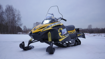 Электронегоход ELIQ Тикси АКБ 72AH, 72V, с обогревом