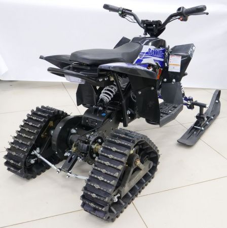 Детский снегоход Gekkon Snow (Снегоцикл) бело-красный