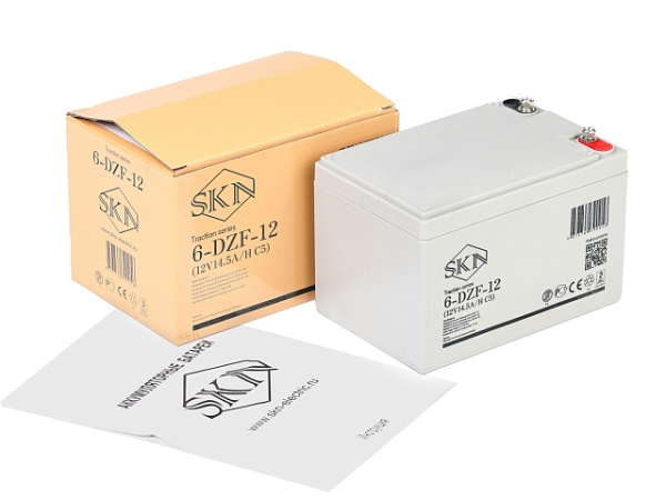 Тяговый аккумулятор SKN 6-DZF-12 (12V14.5A/H C5)