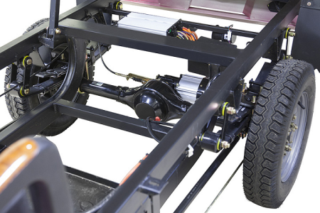 Грузовой электротрицикл Rutrike D4 1800 60V1500W синий