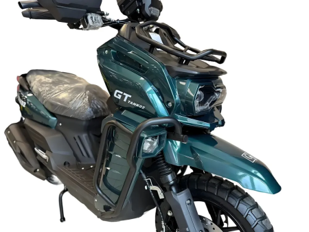 Скутер бензиновый GT TANK 02 зеленый