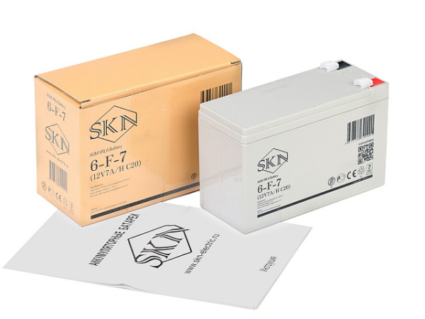 Аккумулятор для ИБП SKN 6-F-7 (12V7Ah C20)