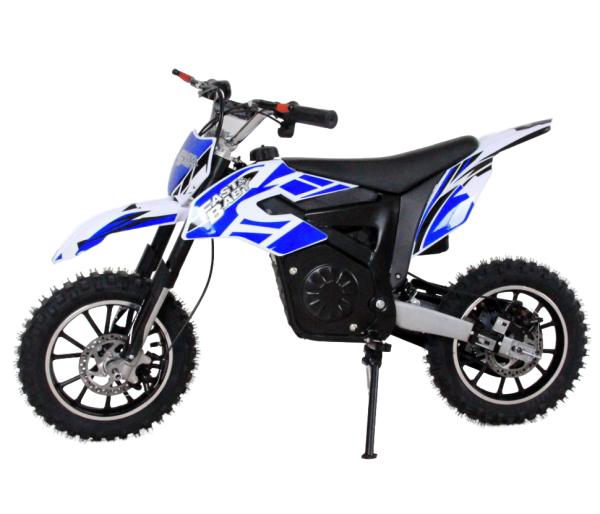 Электромотоцикл GreenCamel Питбайк DB300, 36V 800W R10 быстросъемная батарея синий