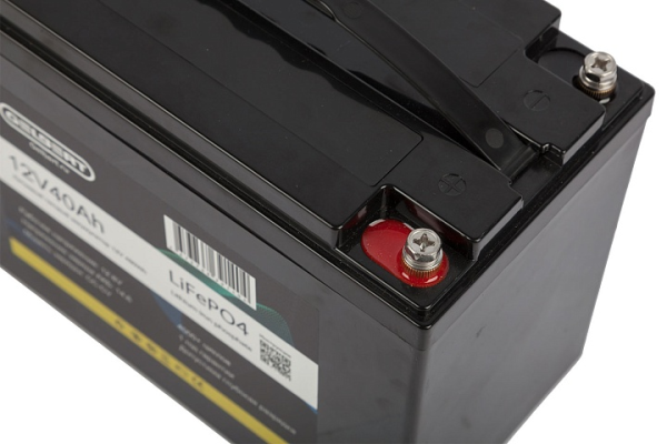 Литиевый тяговый аккумулятор Gelbert LiFePO4 (12V/40Ah/40A/480Wh) [6-EVF-45]
