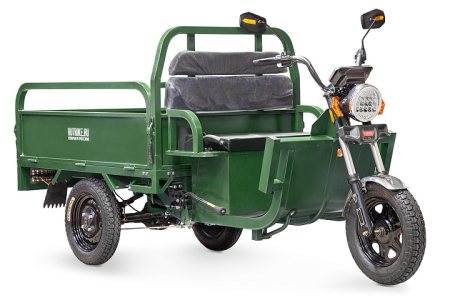 Грузовой электротрицикл Rutrike Партнёр 1500 48V1200W зеленый
