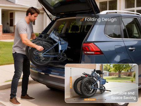 Электровелосипед PUCKIPUPPI DACHSHUND синий