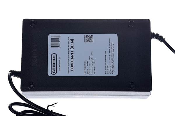 Зарядное устройство Gelbert для свинцовых аккумуляторов 60V32A/H (4.5A)